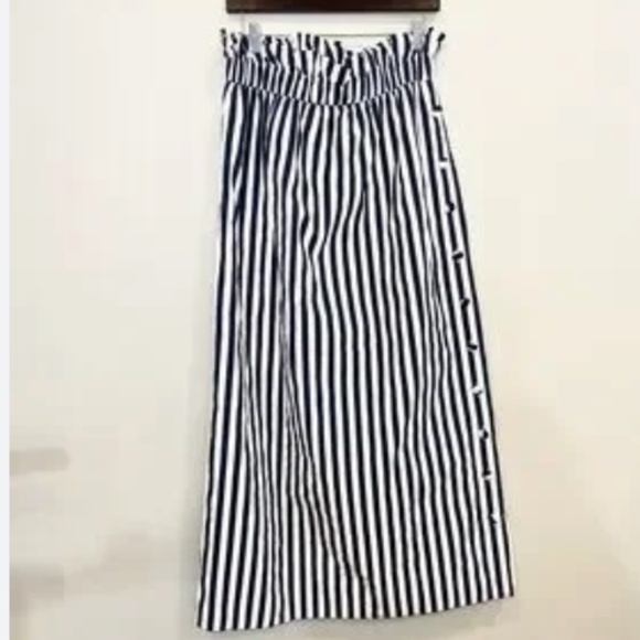 Pomander Place Blue Striped Sasha Skirt - Size XS - Picture 3 of 4